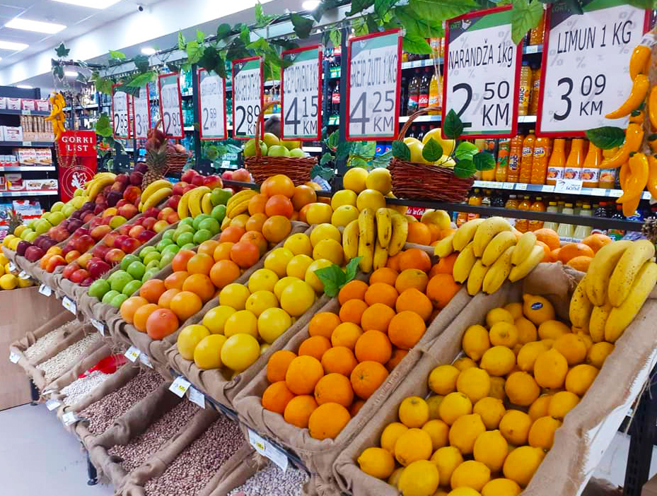 Voće i povrće - Kort Marketi